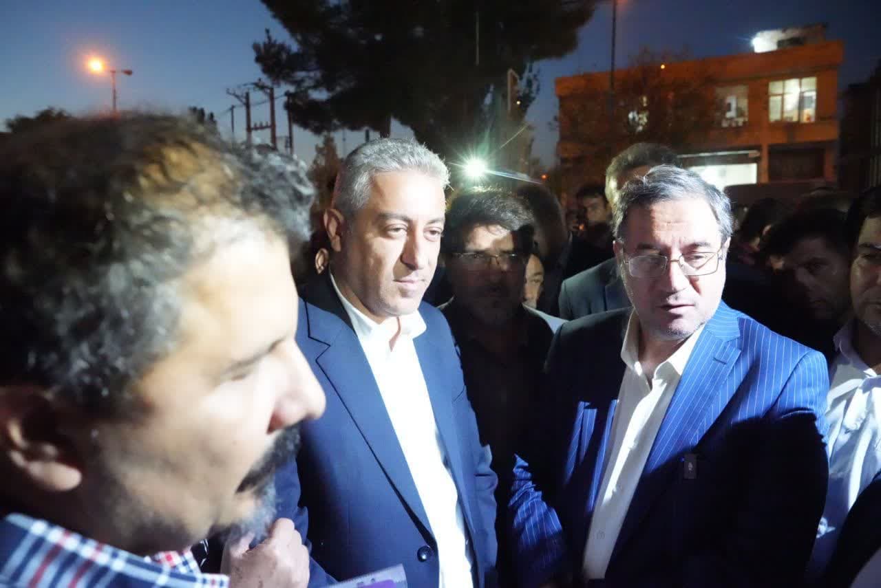 بازدید استاندار آذربایجان‌غربی از مجتمع اداری شهرستان چهاربرج + تصاویر