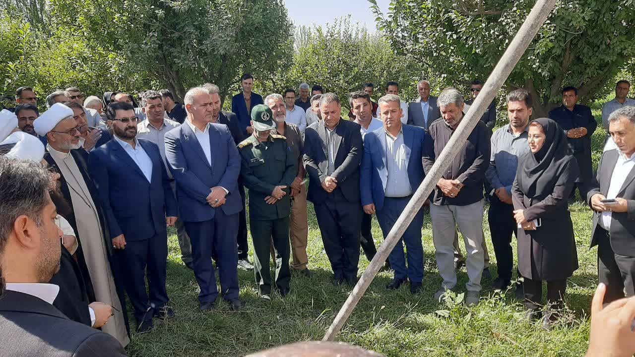 بهرهبرداری از 14 پروژه جهاد کشاورزی در حوزه آب و خاک در شهرستان شاهیندژ + تصاویر