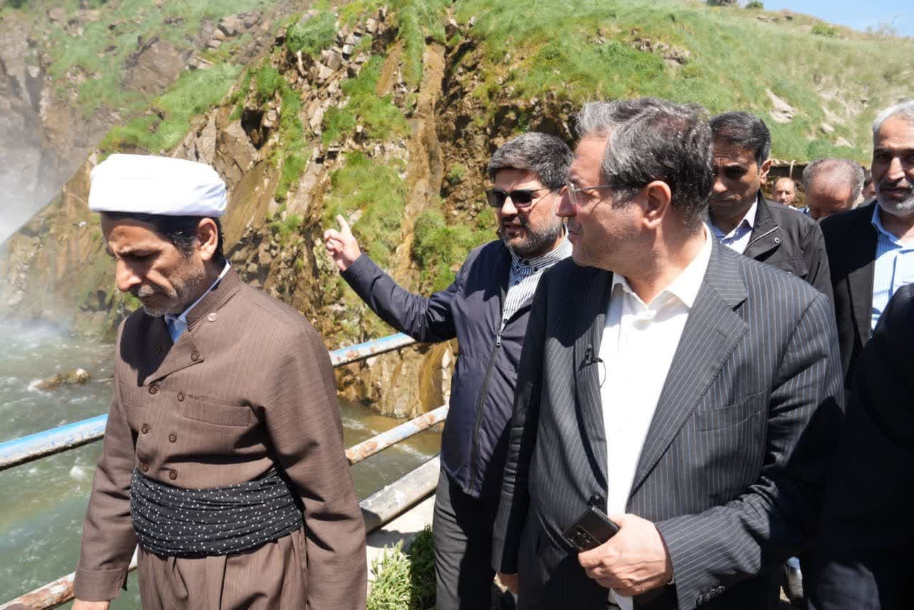 آلبوم تصویری / بازدید استاندار آذربایجان غربی از سد شهید کاظمی بوکان