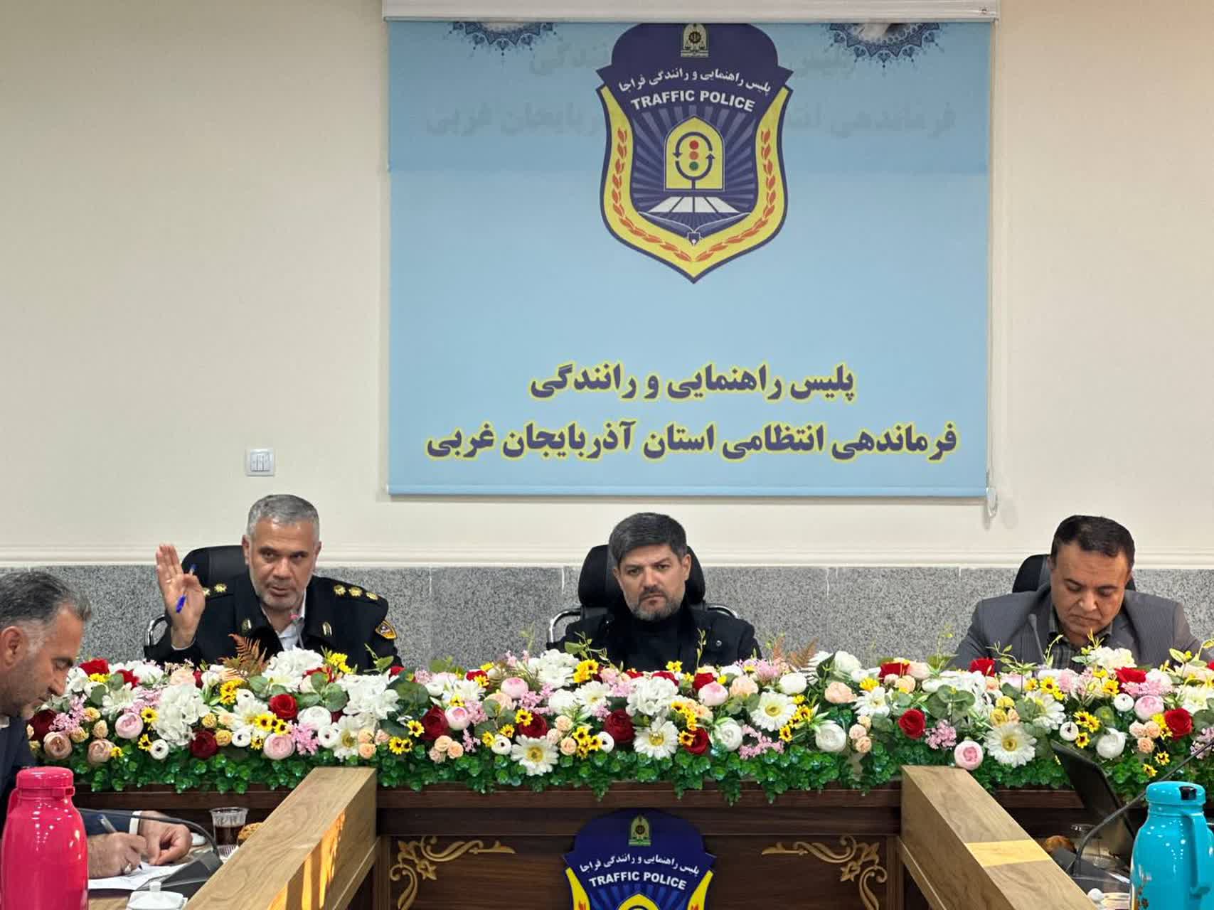 برگزاری جلسه شورای هماهنگی ترافیک آذربایجانغربی + تصاویر