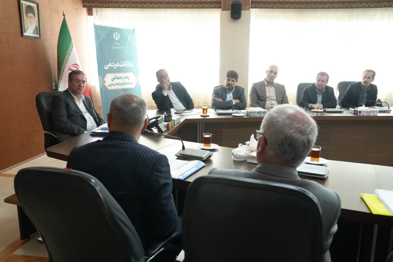 برگزاری ملاقات مردمی استاندار آذربایجانغربی + تصاویر