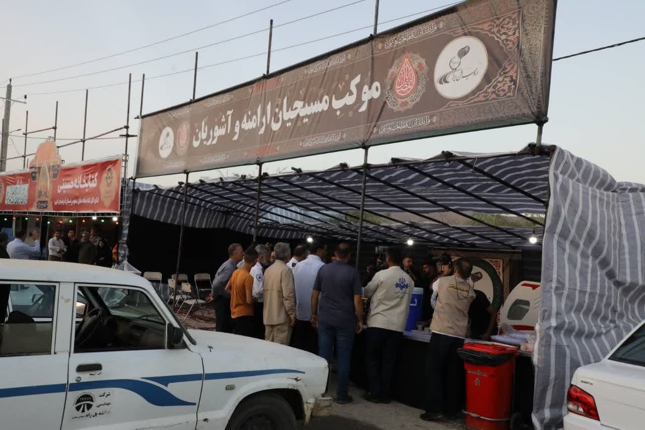 آلبوم تصویری / بازدید استاندار آذربایجانغربی از فعالیت موکب ها و امکانات بهداشتی درمانی در پیرانشهر
