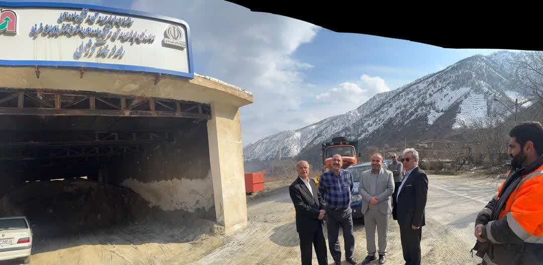 بازدید سرپرست معاونت سیاسی و اجتماعی استانداری آذربایجان غربی از راهدارخانه گرژال شهرستان میرآباد