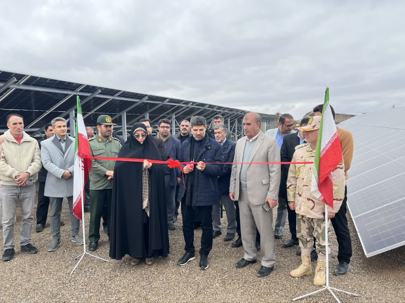 افتتاح چند پروژه عمرانی و انرژی در شهرستان پلدشت + تصاویر