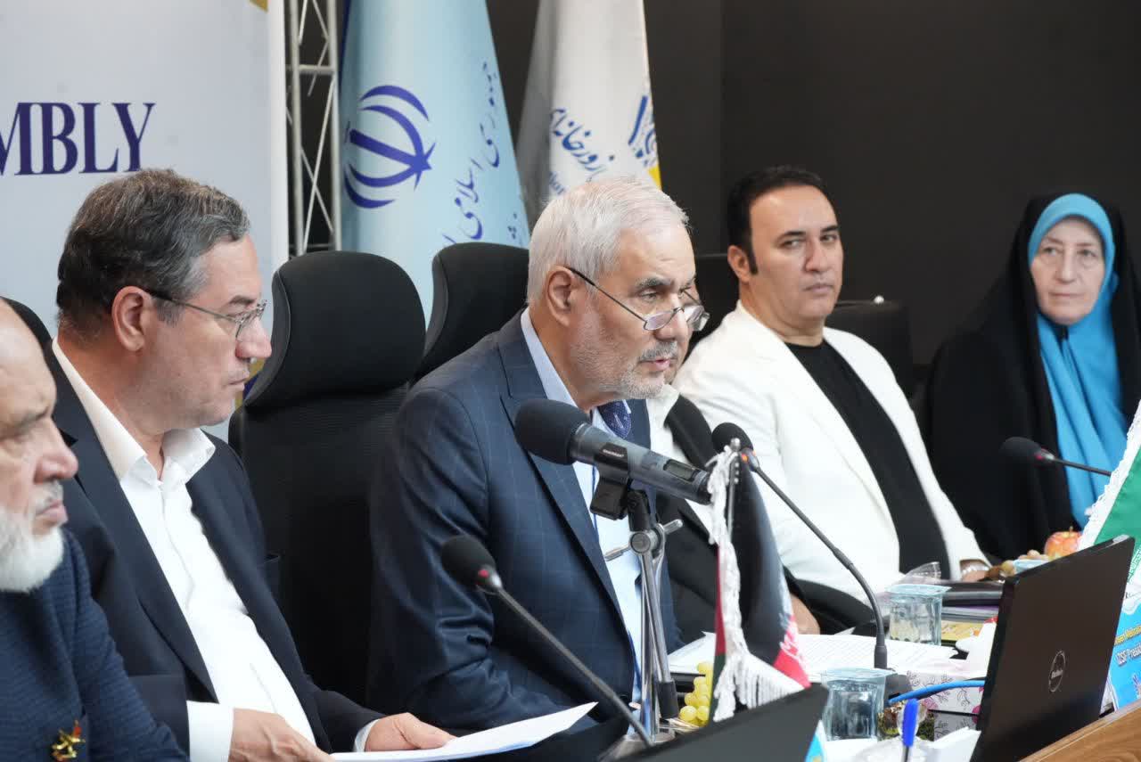 برگزاری مجمع عمومی فدراسیون بینالمللی ورزشهای زورخانهای و کشتی پهلوانی در ارومیه + تصاویر