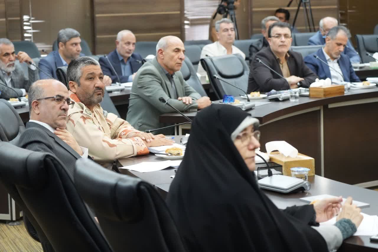 برگزاری جلسه شورای ساماندهی مبادلات مرزی آذربایجانغربی + تصاویر