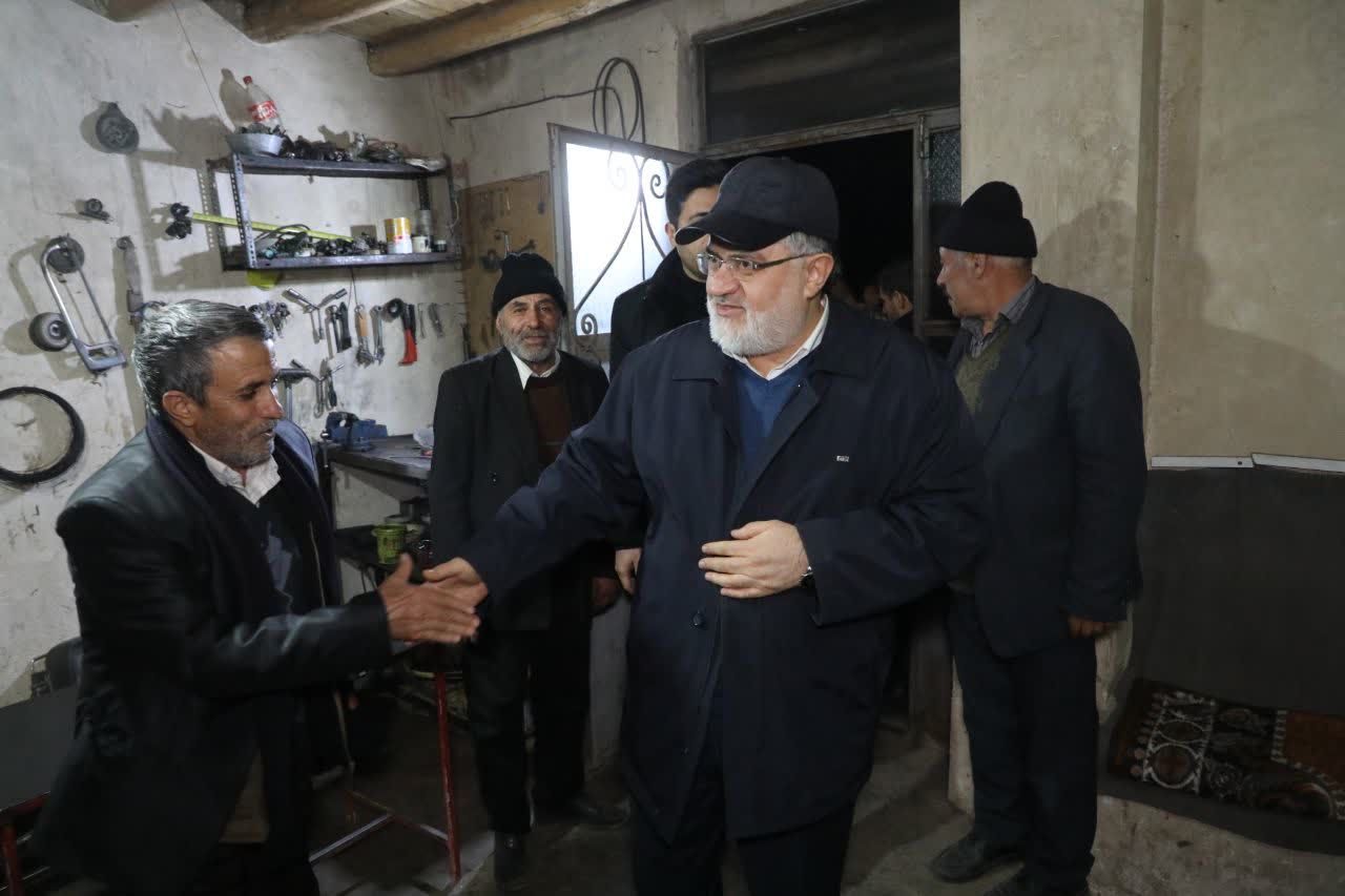 آلبوم تصویری / بازدید شبانه استاندار آذربایجانغربی از مناطق زلزله زده شهرستان خوی
