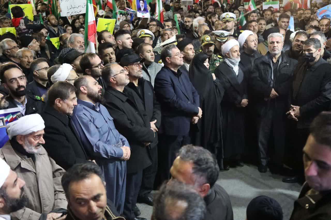 برگزاری مراسم مردمی چهلم رهبر شهید انقلاب در ارومیه + تصاویر