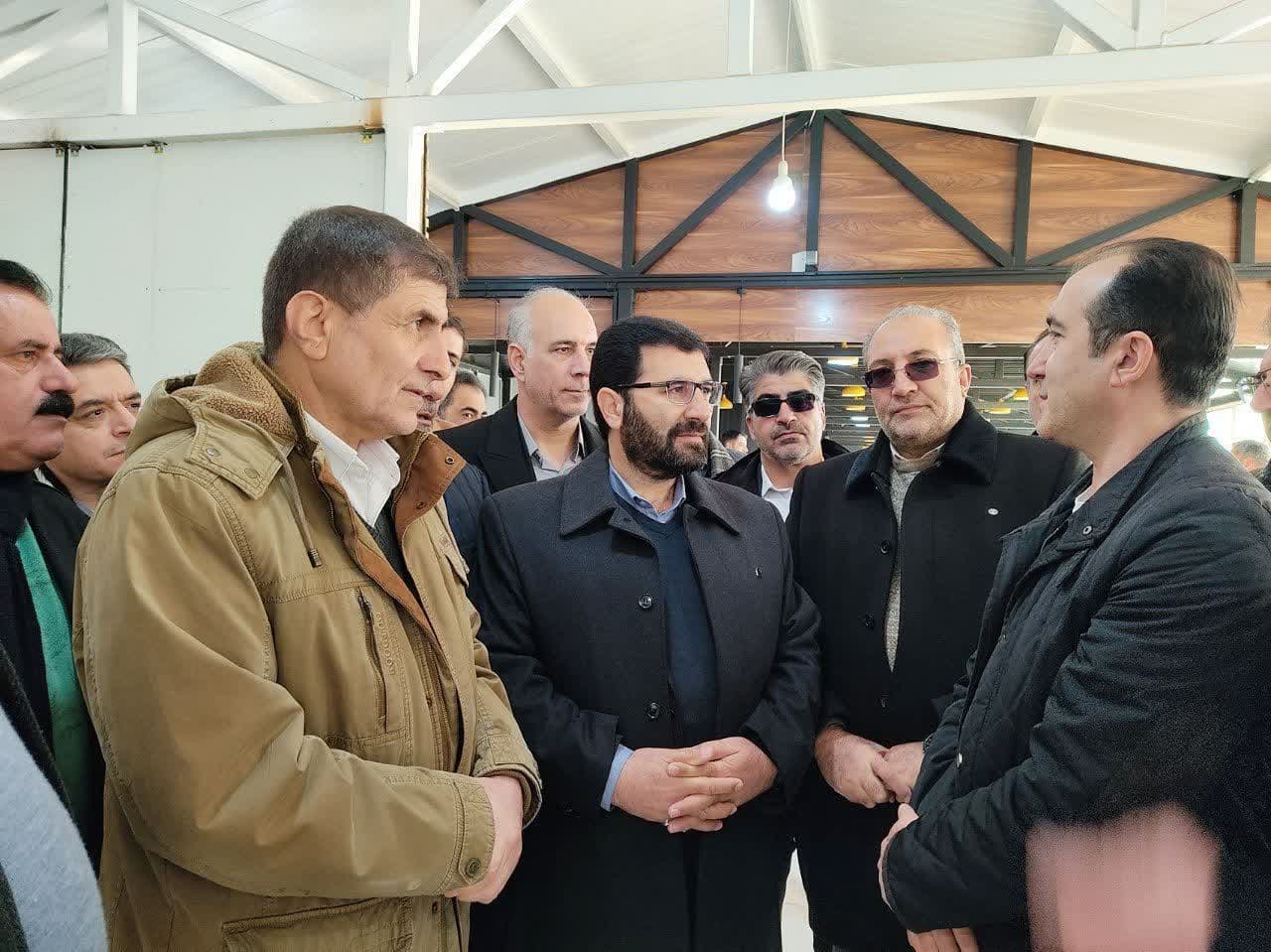 بازدید معاون هماهنگی امور اقتصادی استاندار آذربایجان غربی از پایانه مرزی تمرچین + تصاویر