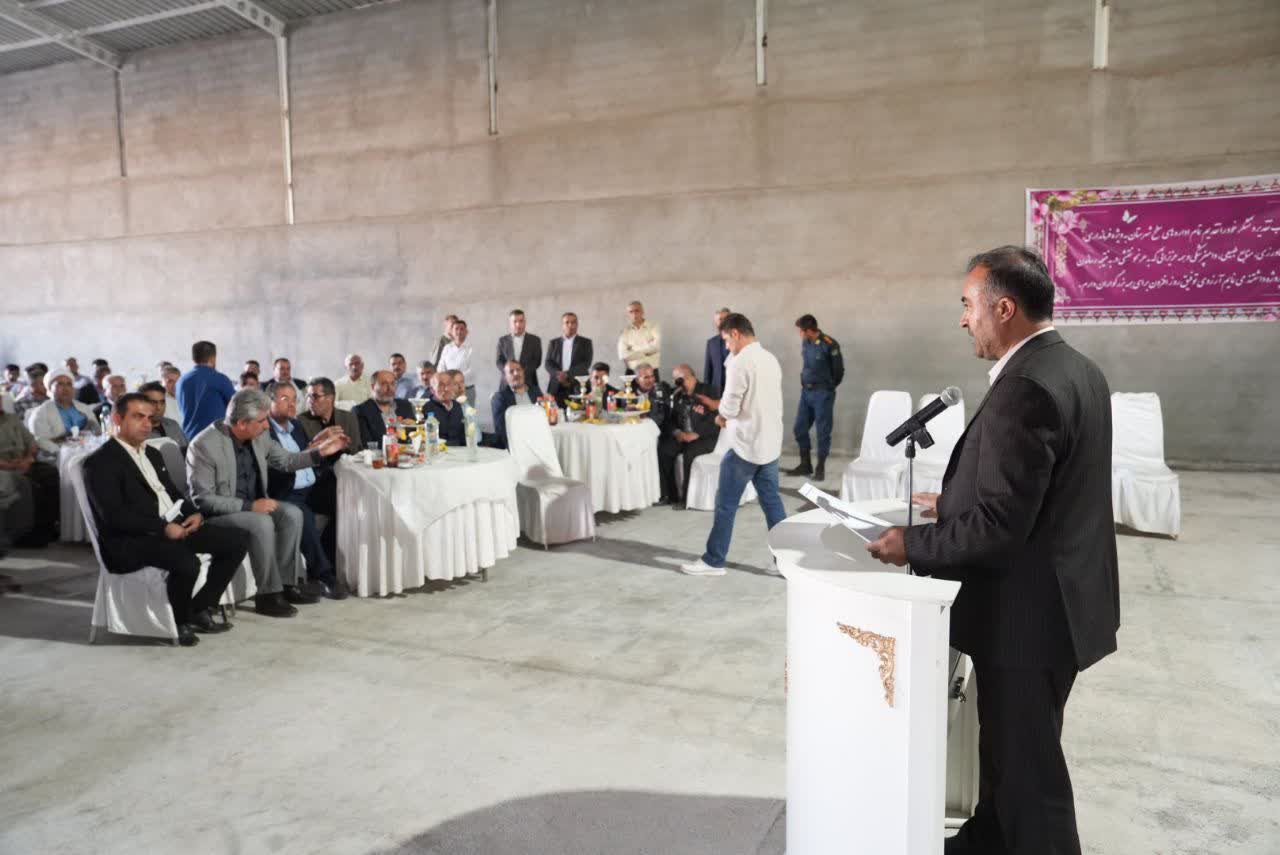 افتتاح واحد پرورش مرغ مادر گوشتی در مهاباد + تصاویر