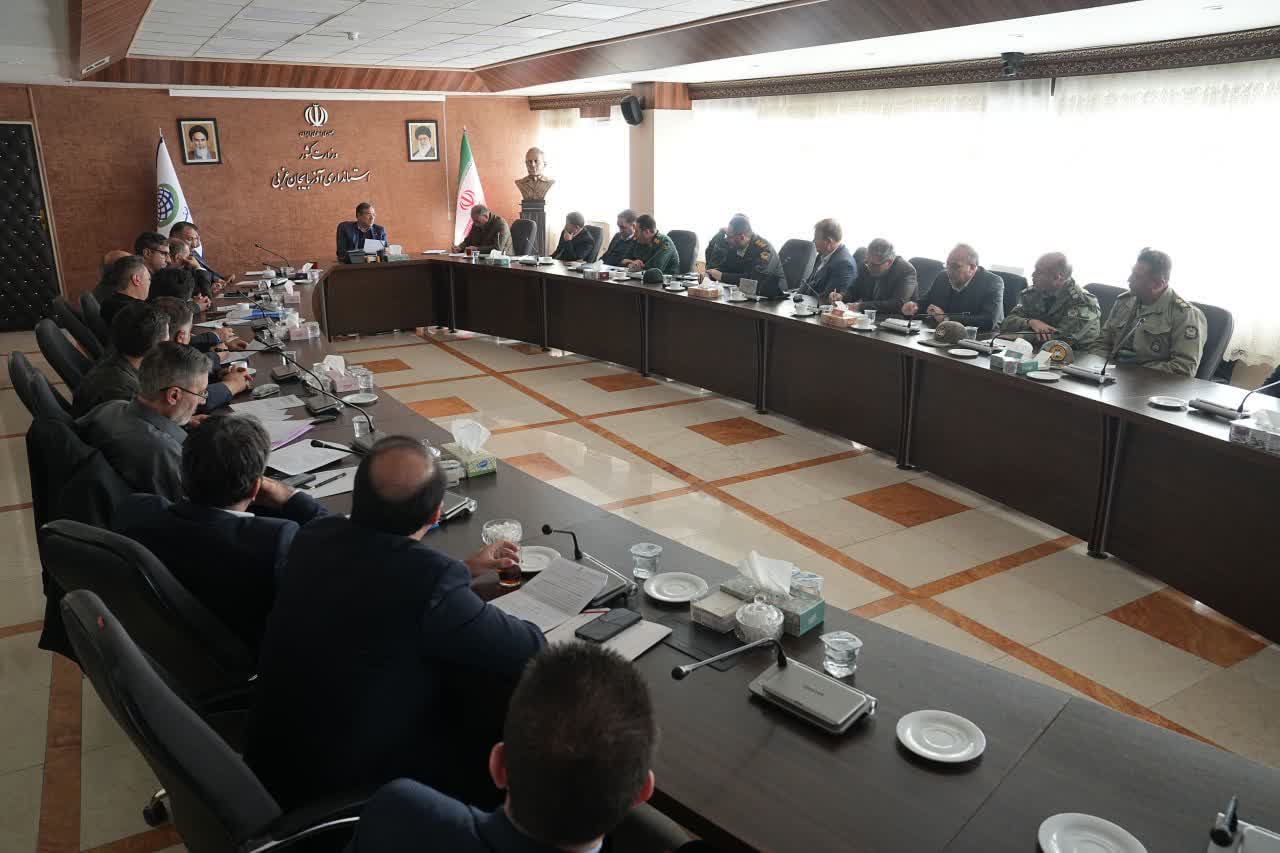 برگزاری جلسه شورای پدافند غیرعامل آذربایجان‌غربی + تصاویر