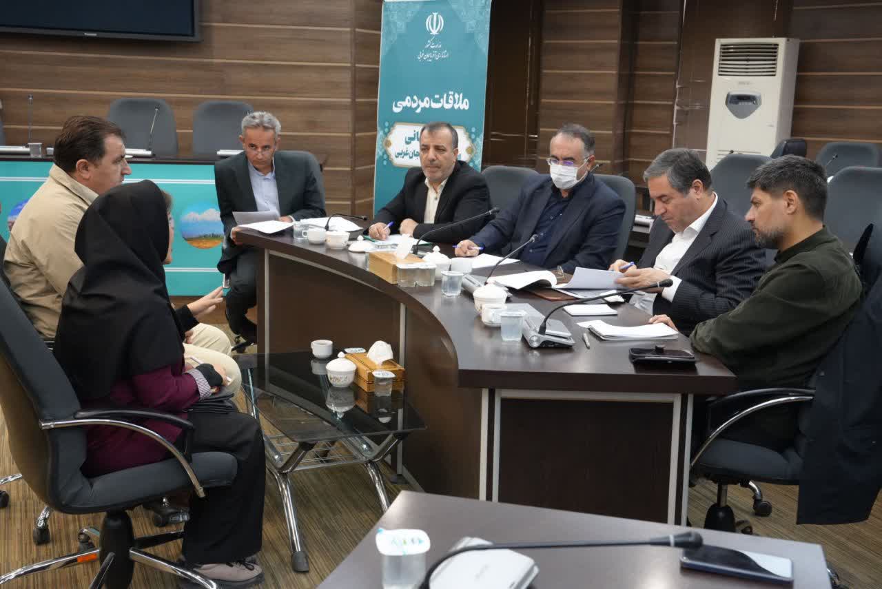 برگزاری ملاقات مردمی استاندار آذربایجانغربی + تصاویر