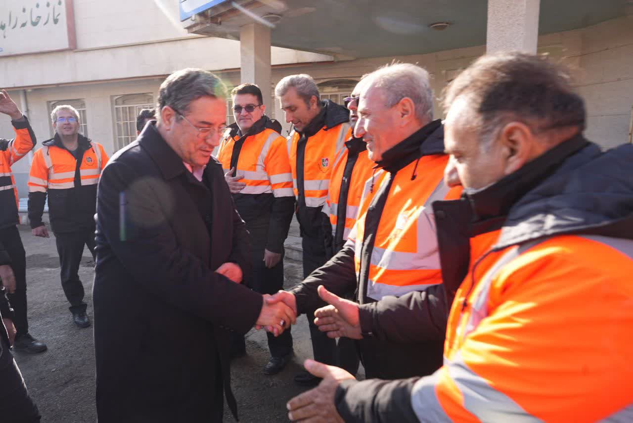 جشن شب یلدای استاندار آذربایجان‌غربی با راهداران + تصاویر
