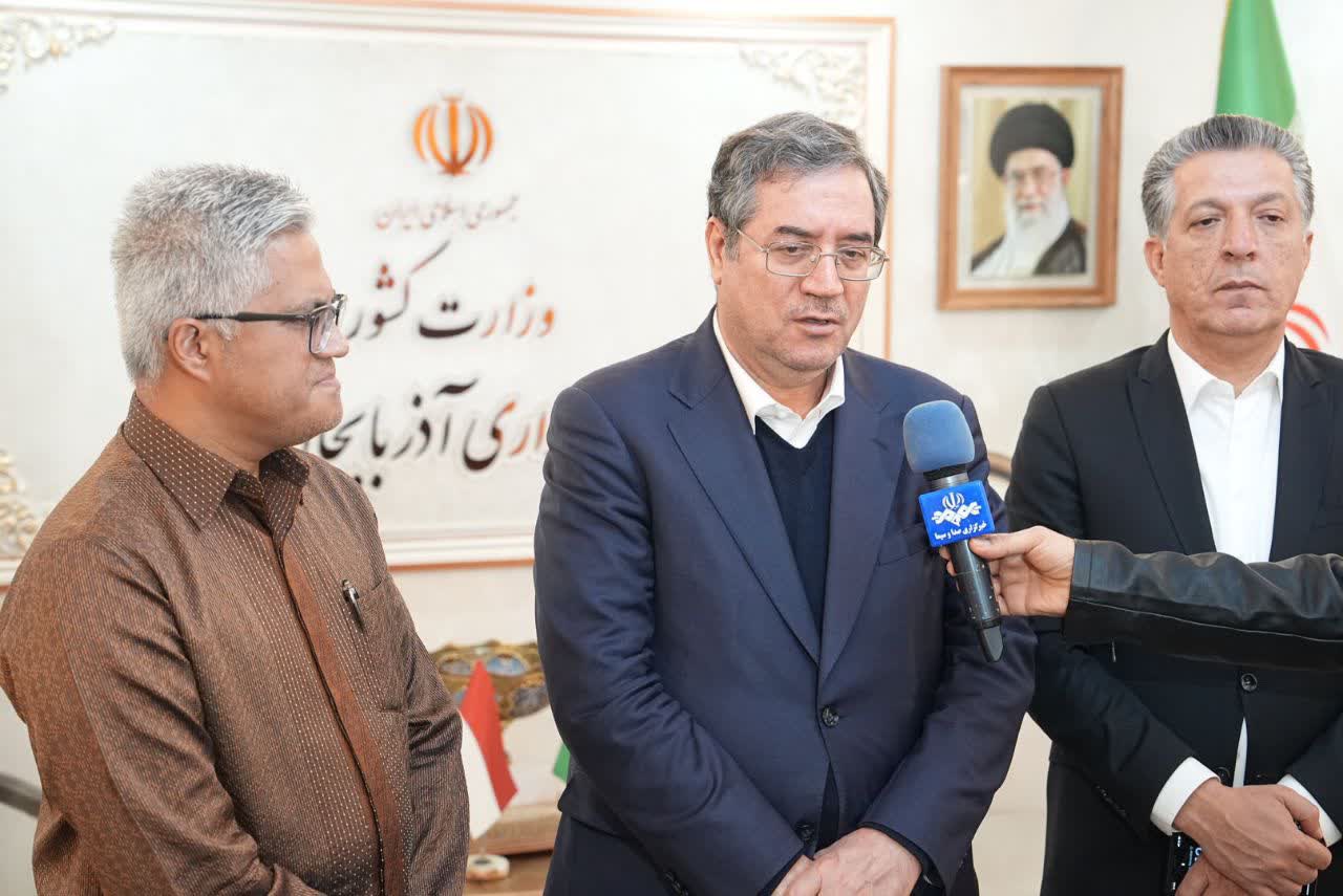 دیدار سفیر اندونزی در ایران با استاندار آذربایجان‌غربی + تصاویر