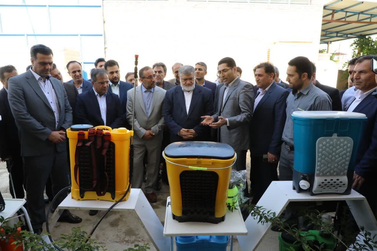 بازدید استاندار آذربایجان غربی از واحدهای تولیدی و صنعتی شهرستان میاندوآب + تصاویر