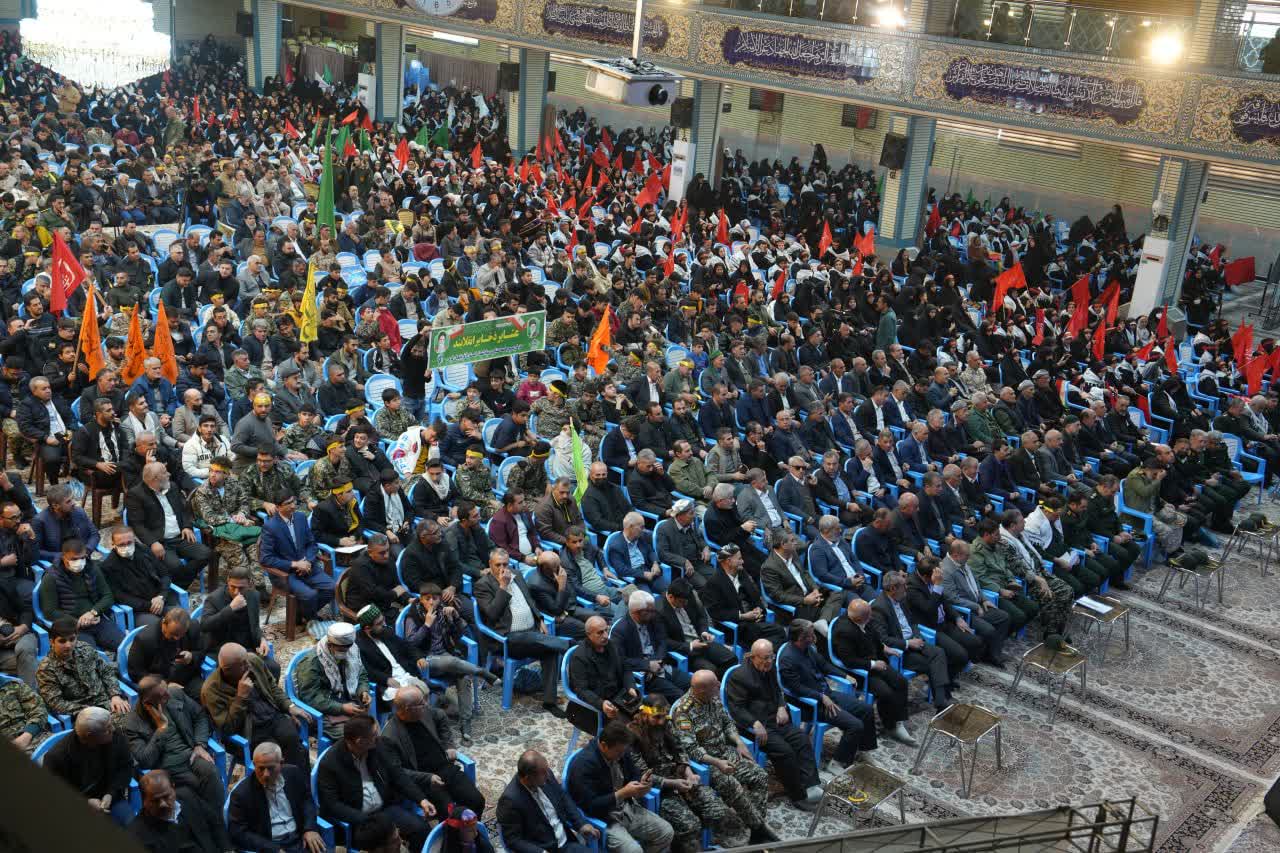 برگزاری همایش اقتدار بسیجیان در ارومیه + تصاویر