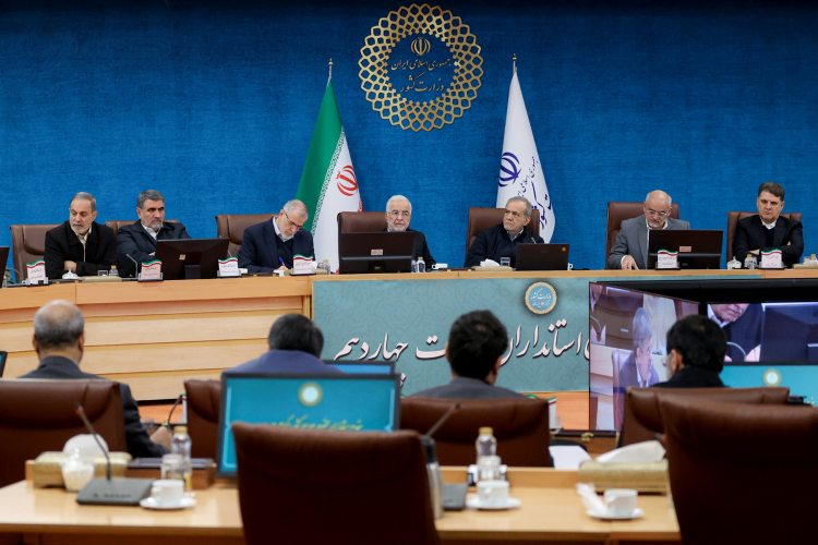 برگزاری نشست استانداران با حضور رئیس‌جمهور + تصاویر