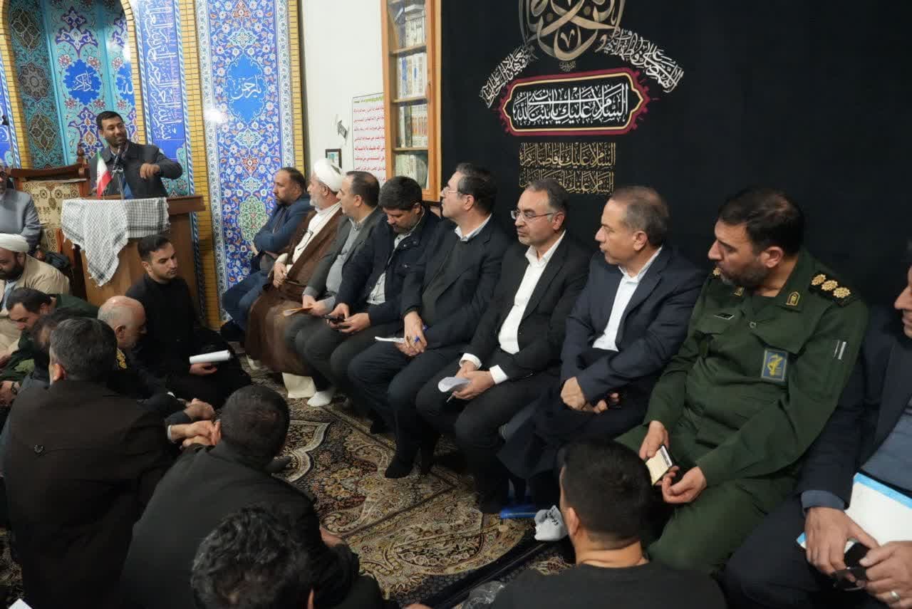 برپایی میز خدمت محله محور با حضور استاندار آذربایجانغربی + تصاویر