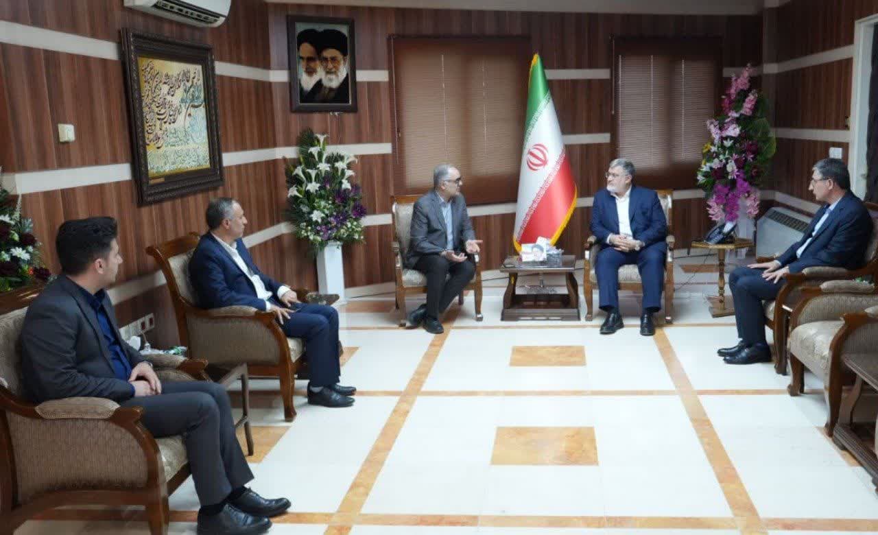 دیدار رییس سازمان زمینشناسی و اکتشافاتمعدنی کشور و معاون وزیر صمت با استاندار آذربایجانغربی + تصاویر