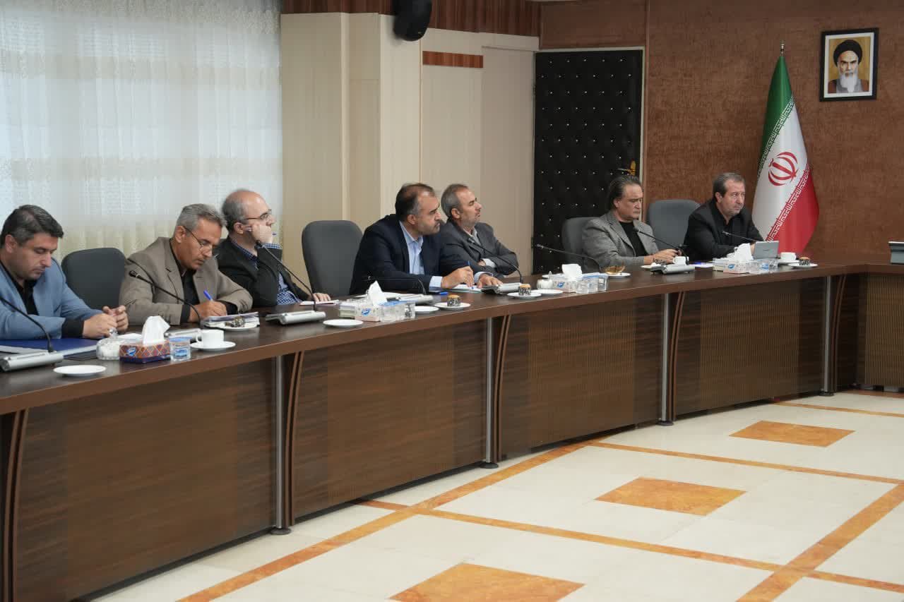 برگزاری جلسه هماهنگی پیشبرد عملیات اجرایی پروژههای سرمایهگذاری "اینوا" + تصاویر