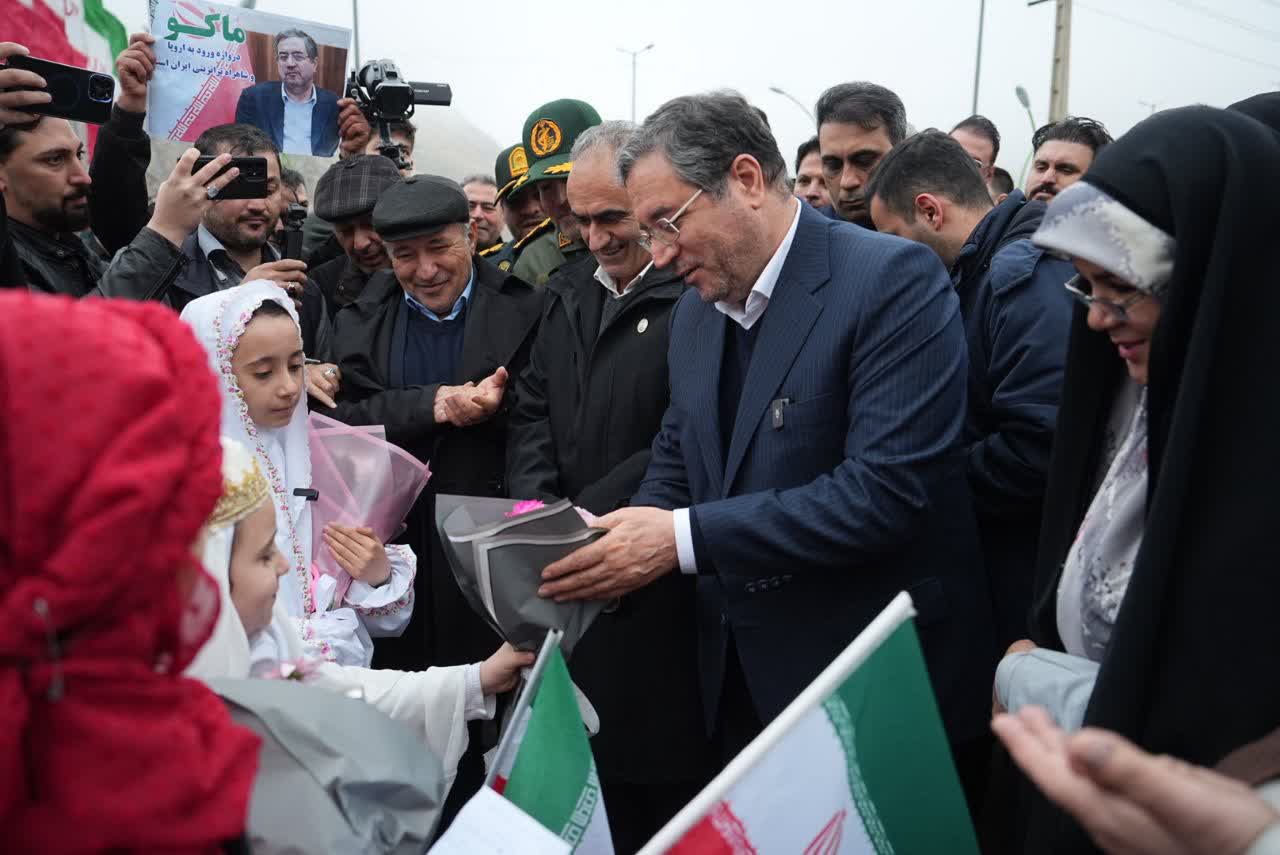 آغاز سفر استاندار آذربایجان‌غربی به شهرستان ماکو + تصاویر