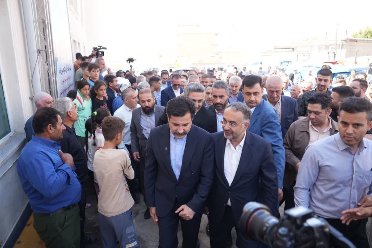 افتتاح پروژه گازرسانی به روستاهای مرزی در ارومیه + تصاویر