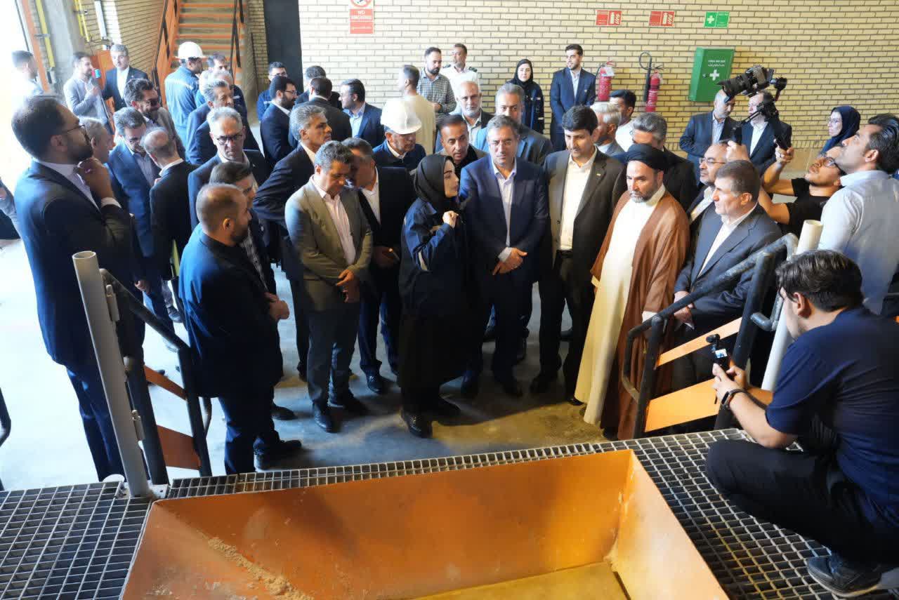 آلبوم تصویری / بهرهبرداری از طرح توسعه پتروشیمی ارومیه