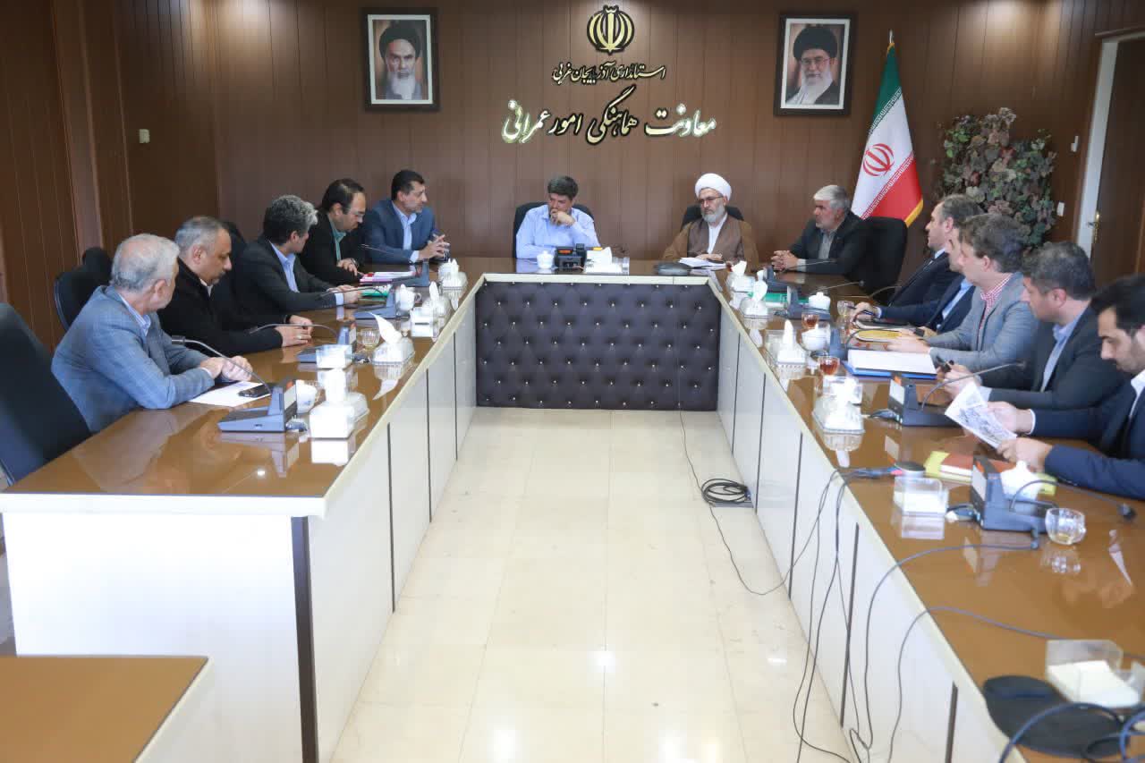 برگزاری جلسه بررسی آخرین وضعیت مسجد جامع ارومیه + تصاویر