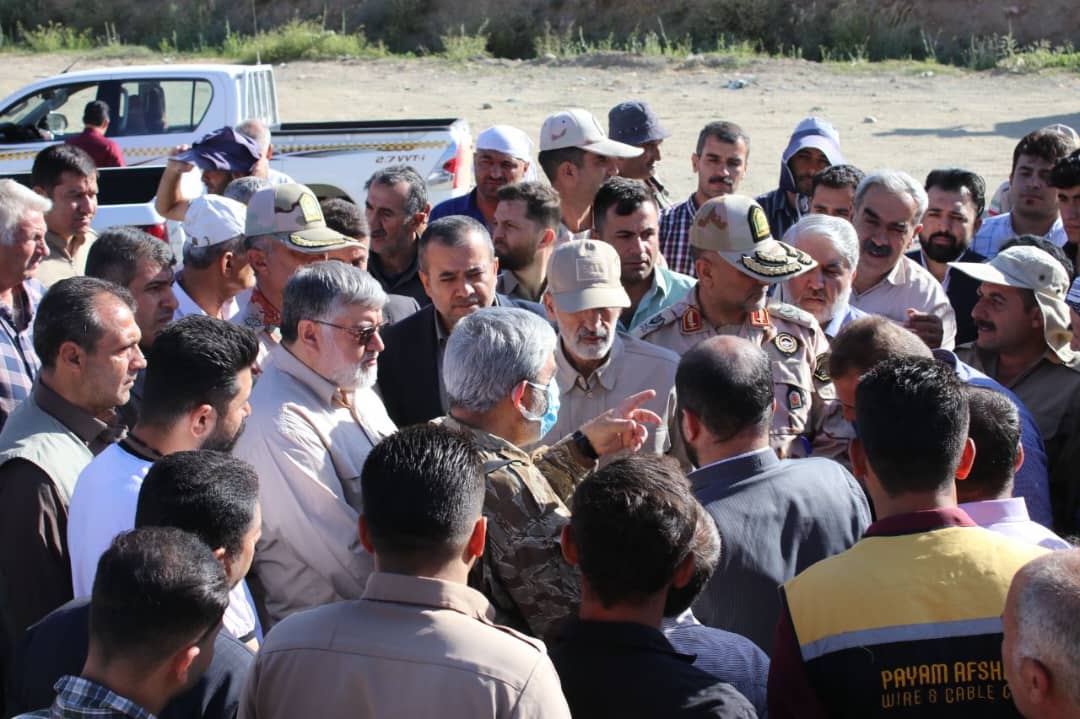 آلبوم تصویری / بازدید معاون امنیتی و انتظامی وزیر کشور و استاندار آذربایجان غربی از مرزهای تمرچین و کیله