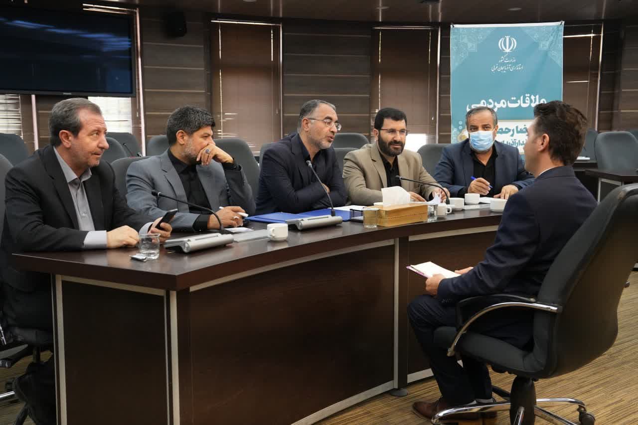 برگزاری ملاقات مردمی مدیران استانداری آذربایجانغربی + تصاویر