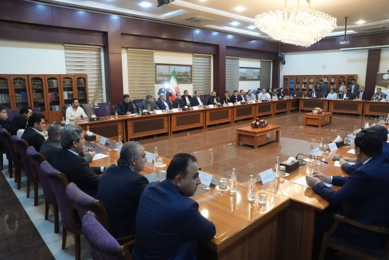 برگزاری نشست مشترک استاندار آذربایجانغربی با استاندار و هیئت رئیسه اتاق بازرگانی اربیل اقلیم کردستان عراق + تصاویر