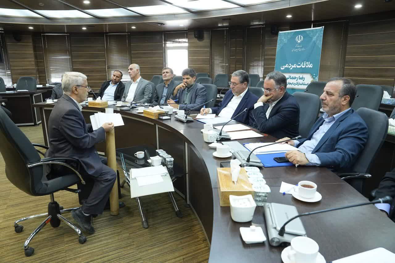 برگزاری ملاقات مردمی استاندار آذربایجانغربی + تصاویر