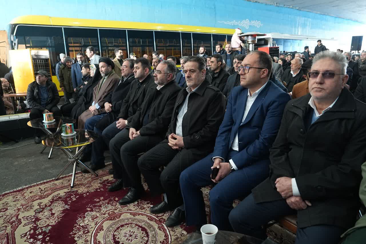 برگزاری آیین افتتاح پروژه زیرگذر شیخ صفیالدین اورموی در ارومیه + تصاویر