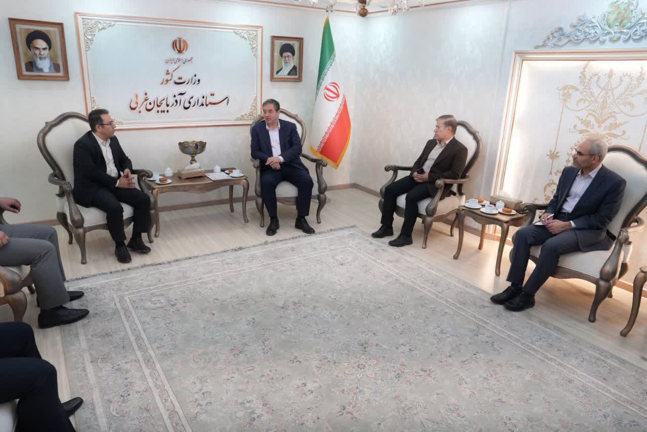 دیدار معاون فناوری و نوآوری وزیر علوم با استاندار آذربایجانغربی + تصاویر