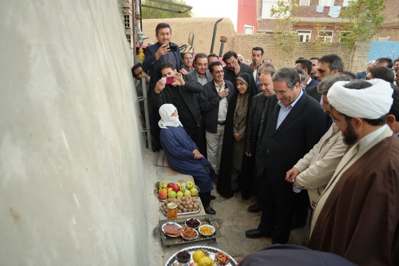 بهرهبرداری از طرح هادی 12 روستای جدید شهرستان باروق + تصاویر