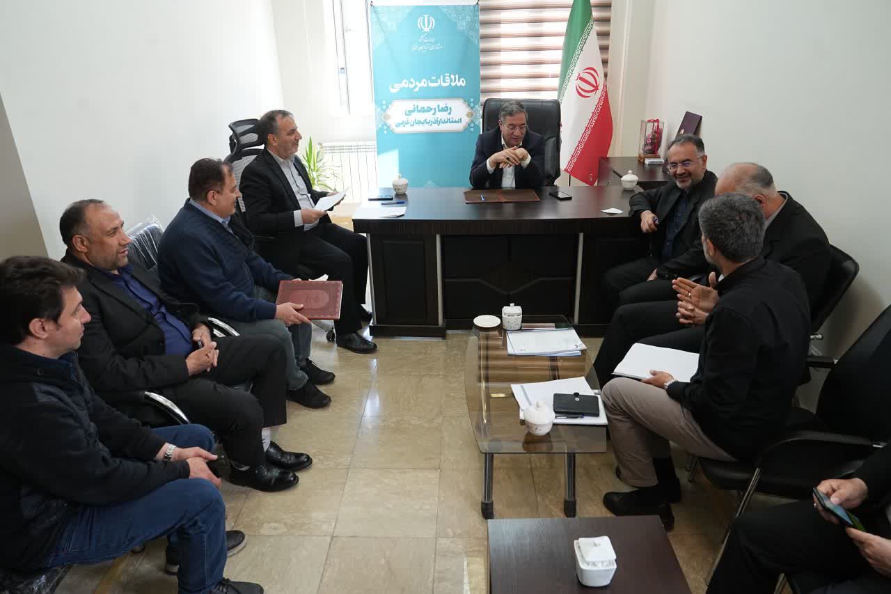 برگزاری ملاقات مردمی استاندار آذربایجان‌غربی + تصاویر