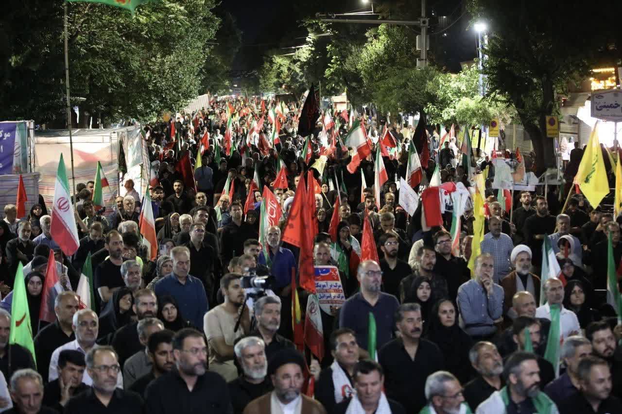 جلوهای از وحدت، همبستگی و دفاع از آرمانهای انقلاب اسلامی + تصاویر