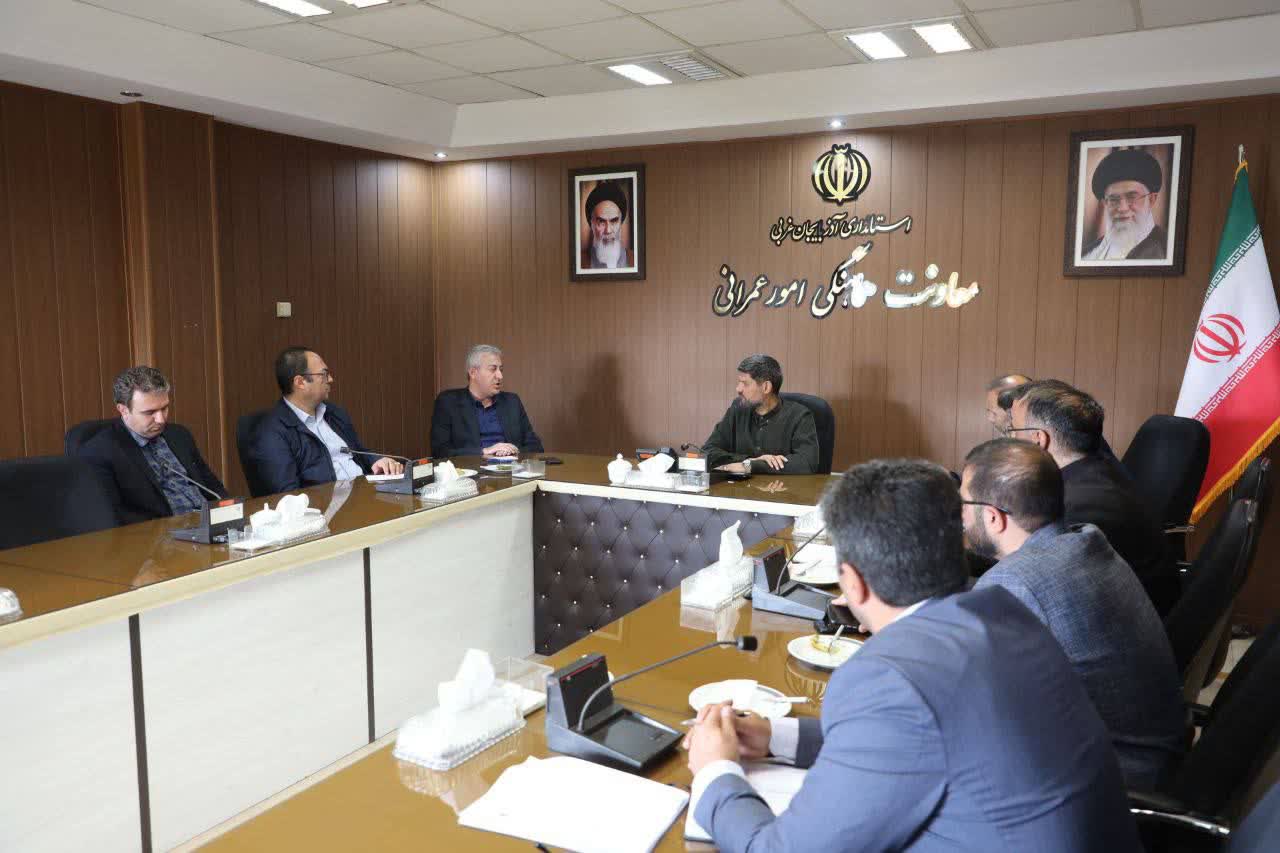 برگزاری جلسه بررسی روند اجرای طرحهای نهضت ملی مسکن در شهر جدید گلمان