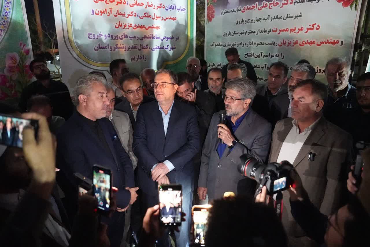 گامی تازه برای روان‌سازی تردد در جنوب آذربایجان‌غربی + تصاویر