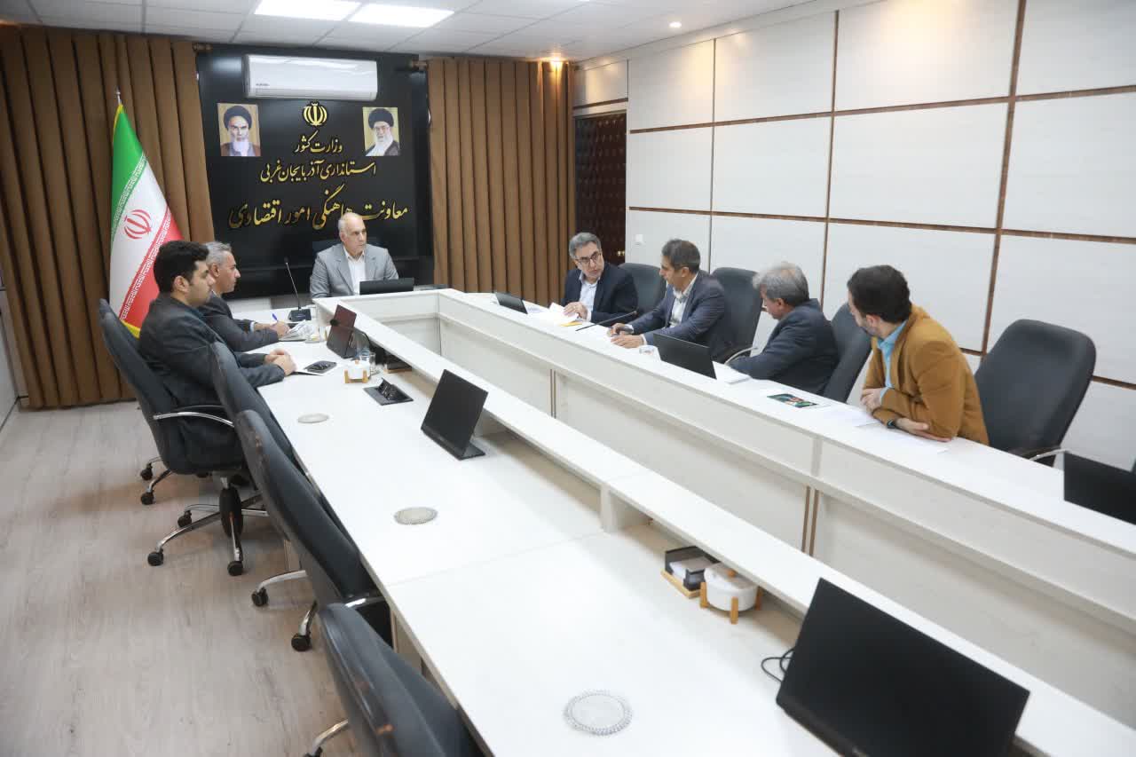 برگزاری جلسه کارگروه تسهیل و رفع موانع تولید آذربایجانغربی + تصاویر