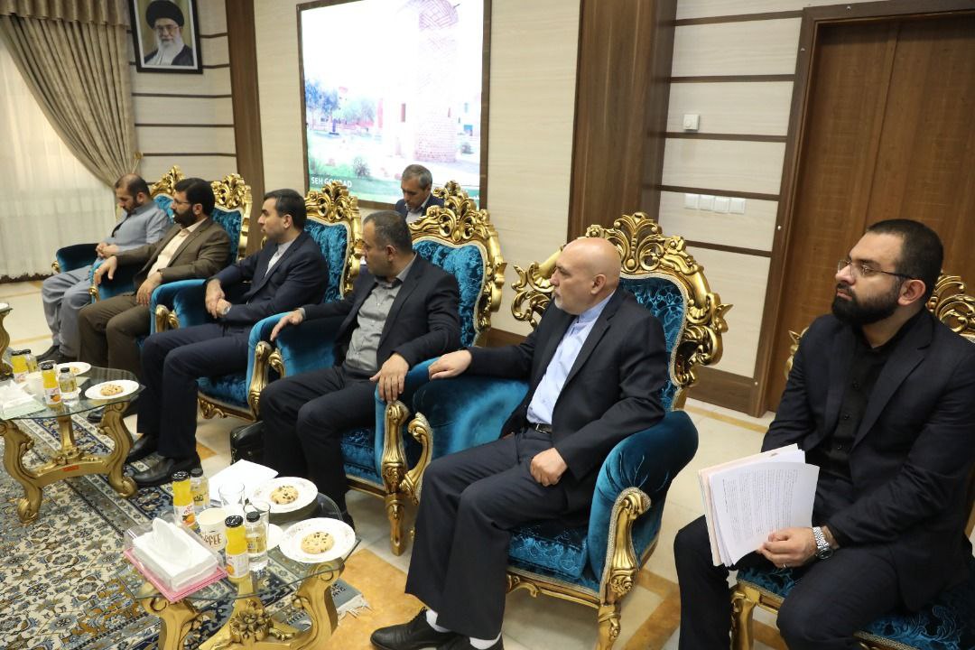 آلبوم تصویری / نشست مشترک استاندار آذربایجانغربی با رئیس اداره راپرین اقلیم کردستان عراق