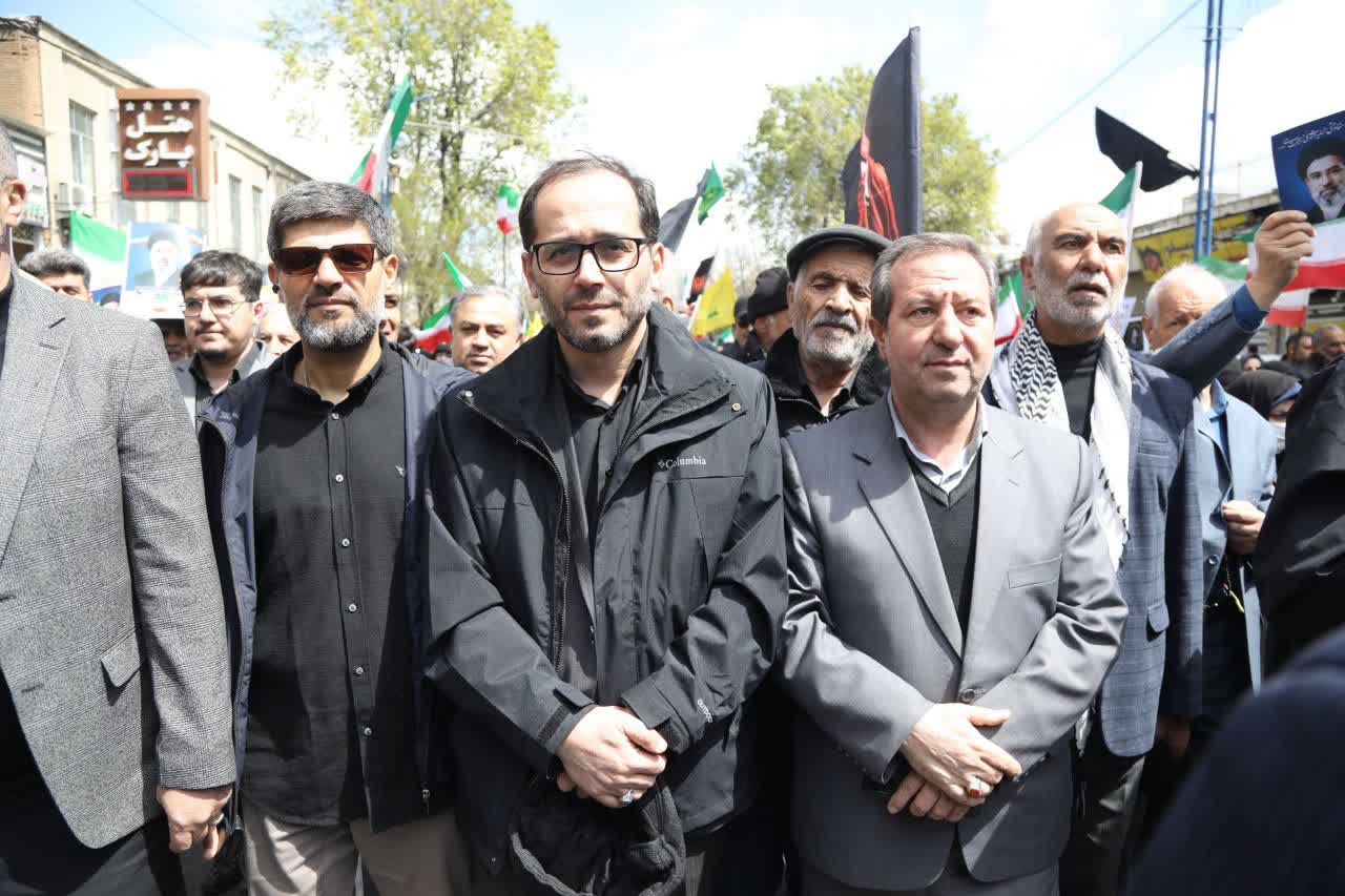 آلبوم تصویری / خروش یکپارچه مردم و مسئولان آذربایجان‌غربی در اربعین شهادت قائد امت اسلامی