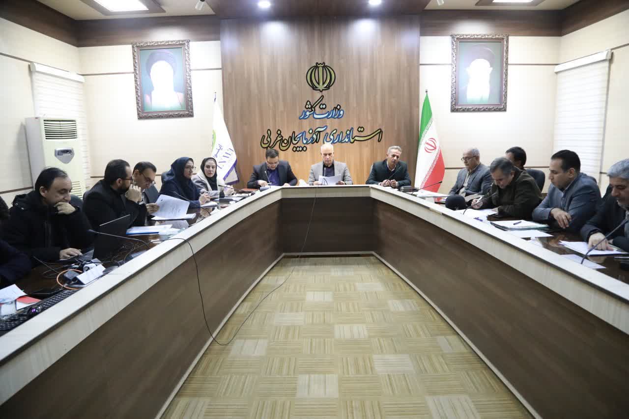 برگزاری جلسه کارگروه اشتغال آذربایجان‌غربی + تصاویر