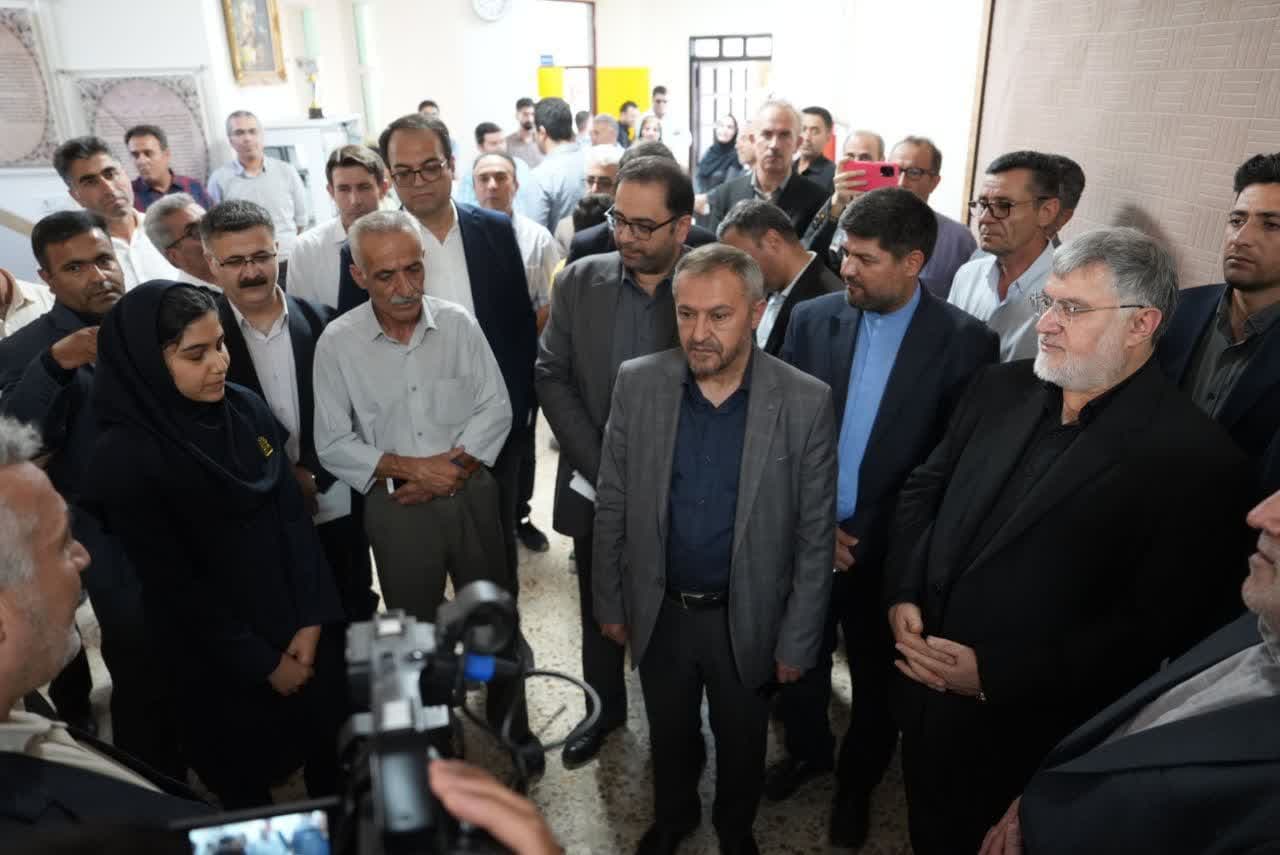 بهرهبرداری از مدرسه 12 کلاسه مکریان مهاباد + تصاویر
