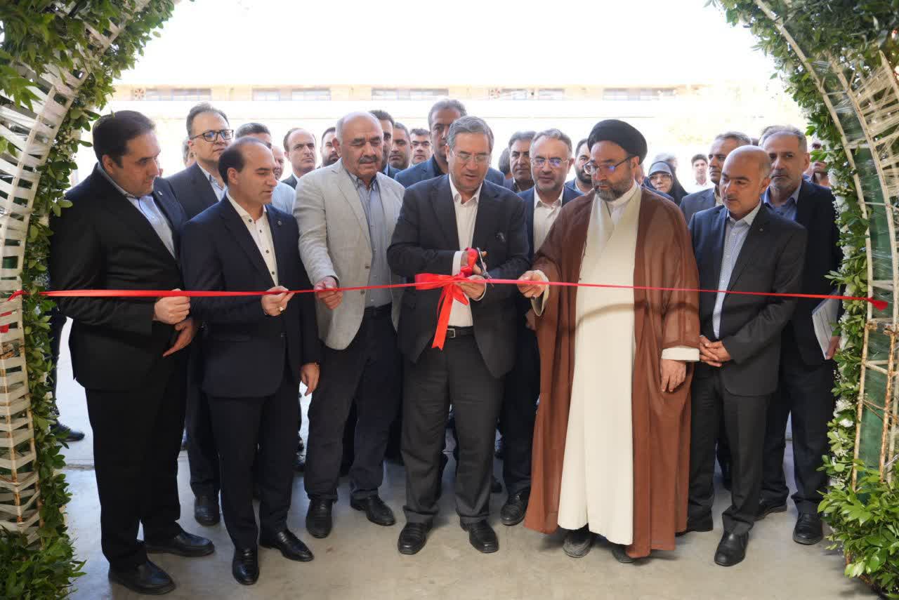 افتتاح واحد تولیدی ترمزسازان آذر اسپوتا در ارومیه + تصاویر