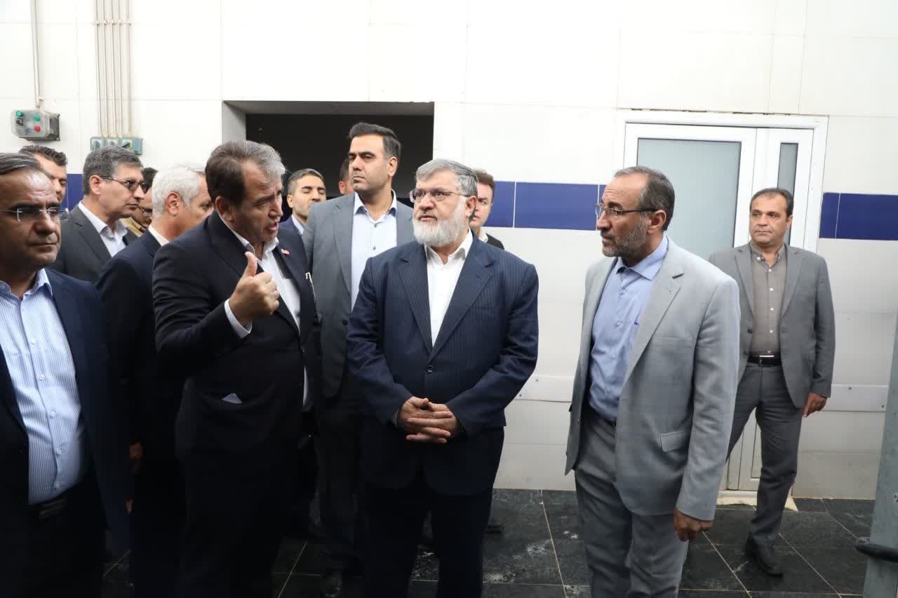 بازدید استاندار آذربایجان غربی از واحدهای تولیدی و صنعتی شهرستان میاندوآب + تصاویر