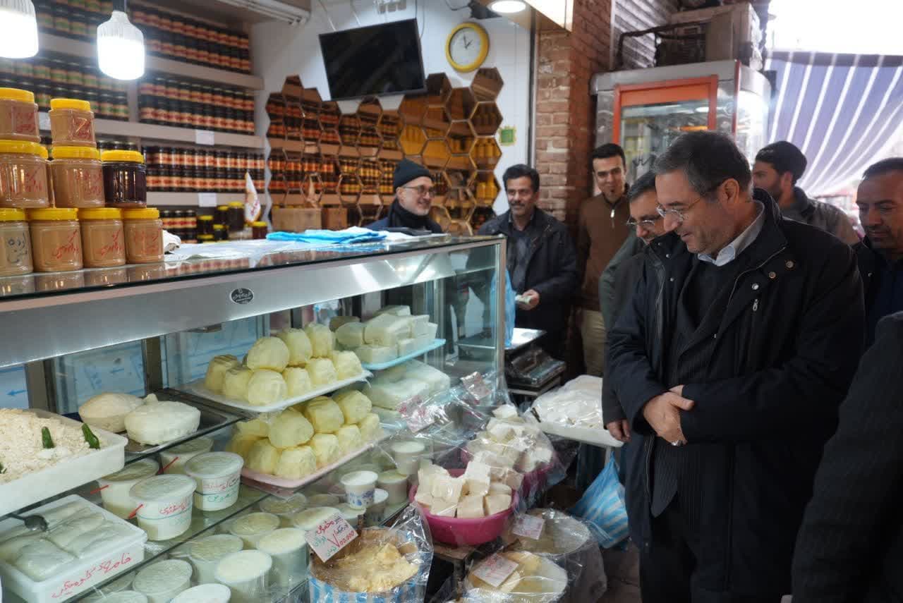 آلبوم تصویری / بازدید استاندار آذربایجانغربی از بازار قدیمی ارومیه
