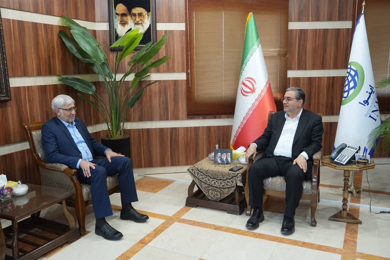دیدار مدیر هماهنگی امور گازرسانی شرکت ملی گاز ایران با استاندار آذربایجانغربی + تصاویر