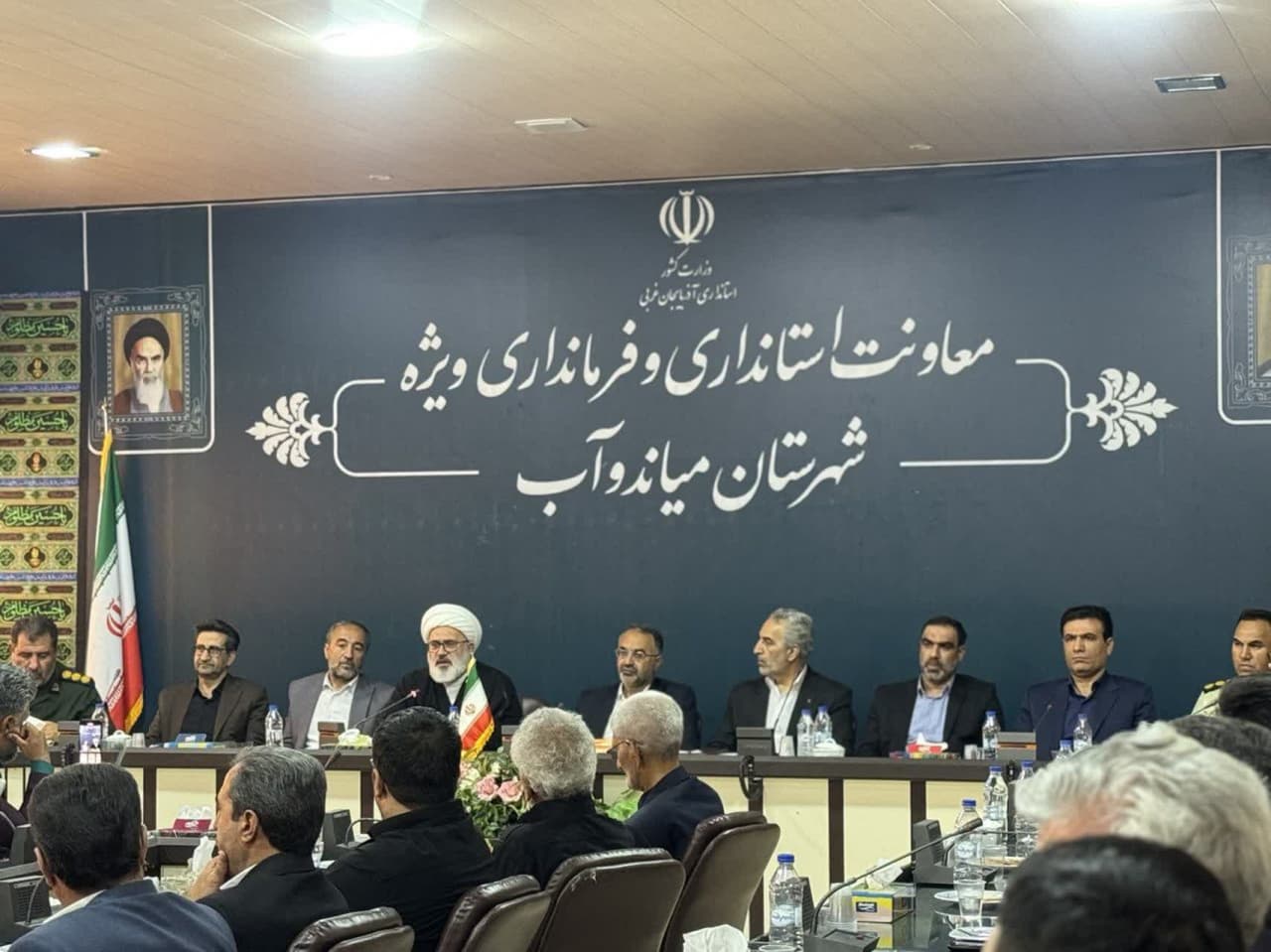 انتصاب فرماندار جدید شهرستان میاندوآب + تصاویر