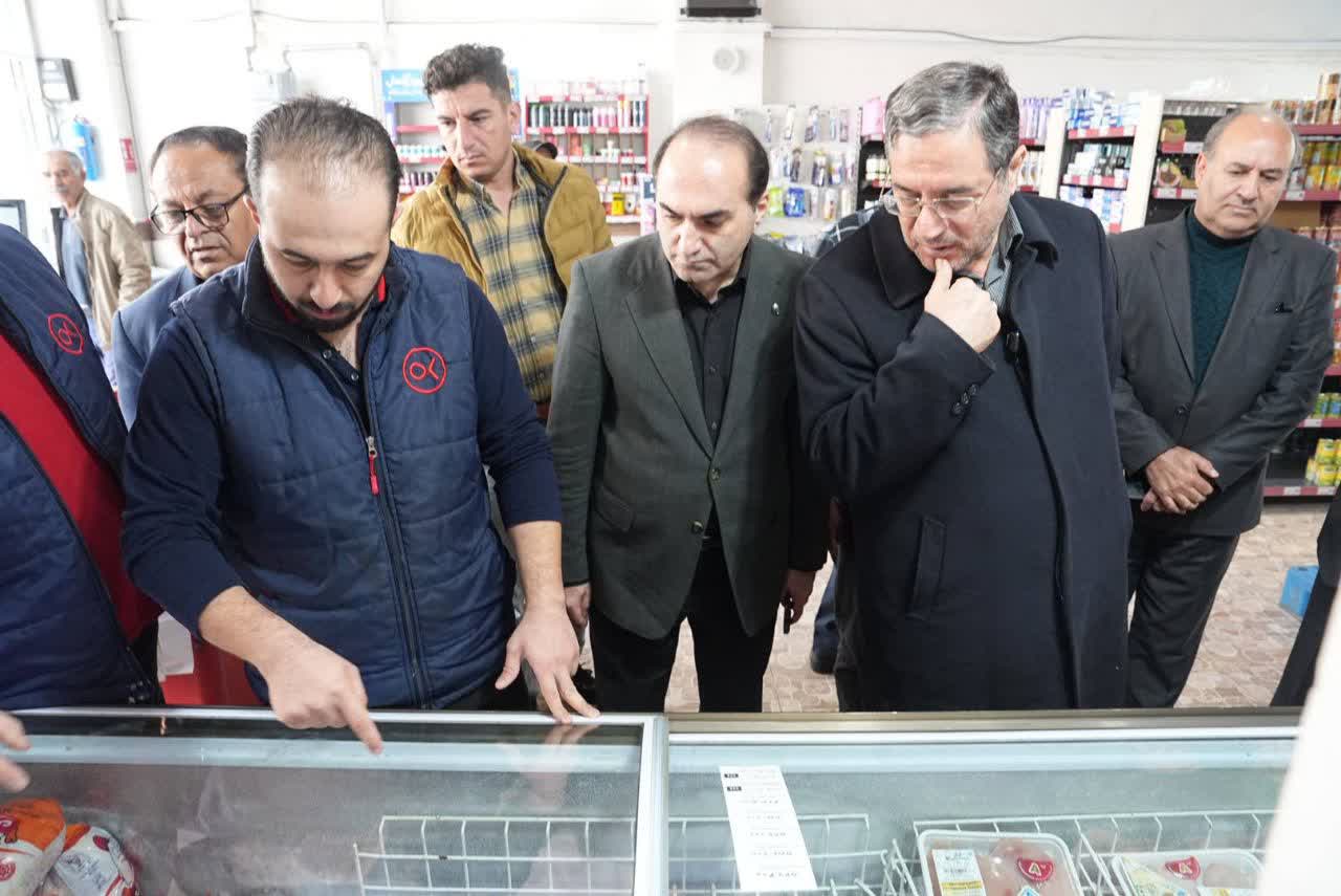 بازدید استاندار آذربایجان‌غربی از بازار شهرستان نقده + تصاویر